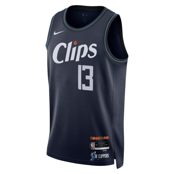 LA Clippers Nike City Edition Swingman Jersey 23 – Navy – Paul George – Unisex