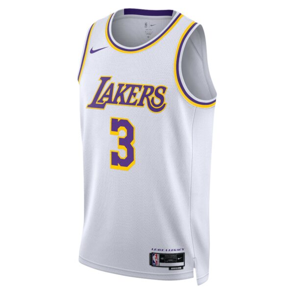 Los Angeles Lakers Nike Association Edition Swingman Jersey – White – Anthony Davis – Unisex