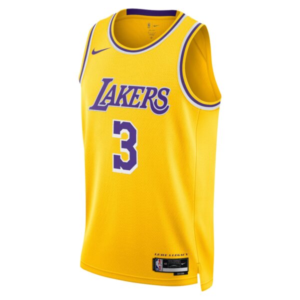 Los Angeles Lakers Nike Icon Edition Swingman Jersey – Gold – Anthony Davis – Unisex