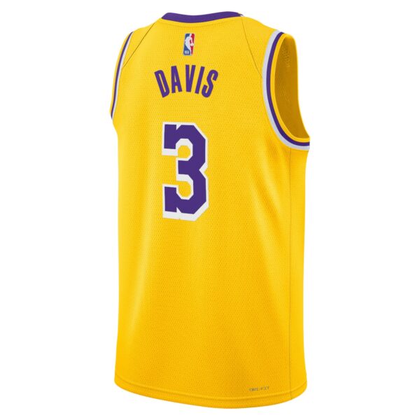 Los Angeles Lakers Nike Icon Edition Swingman Jersey – Gold – Anthony Davis – Unisex