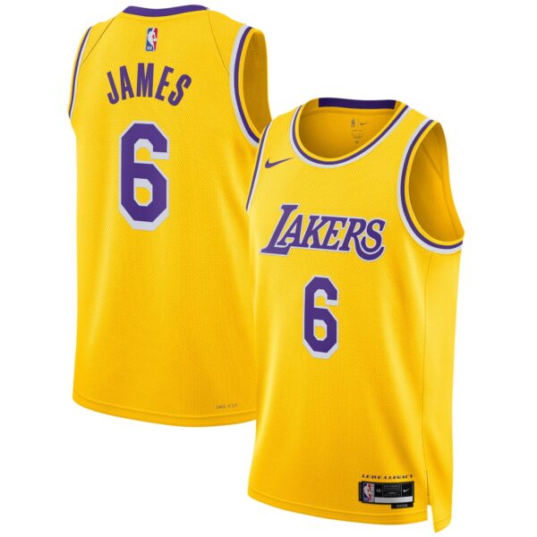 Los Angeles Lakers Nike Icon Swingman Jersey – Lebron James – Unisex