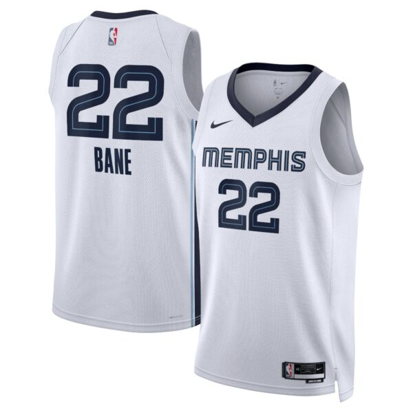 Memphis Grizzlies Nike Association Edition Swingman Jersey – White – Desmond Bane – Unisex