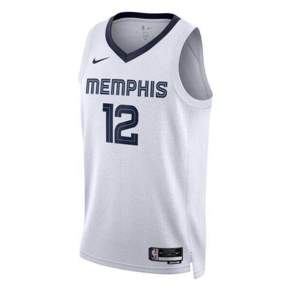 Memphis Grizzlies Nike Association Edition Swingman Jersey – White – Ja Morant – Unisex