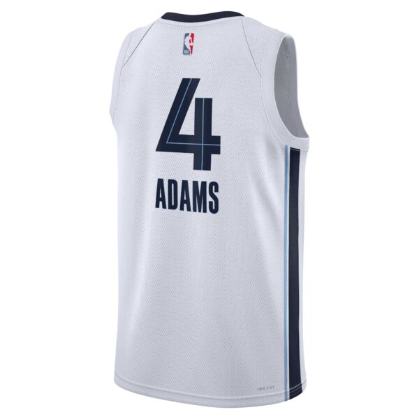 Memphis Grizzlies Nike Association Edition Swingman Jersey – White – Steven Adams – Unisex