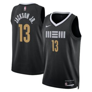 Memphis Grizzlies Nike City Edition Swingman Jersey 23 - Black - Jaren Jackson Jr. - Unisex