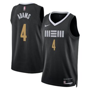 Memphis Grizzlies Nike City Edition Swingman Jersey 23 - Black - Steven Adams - Unisex