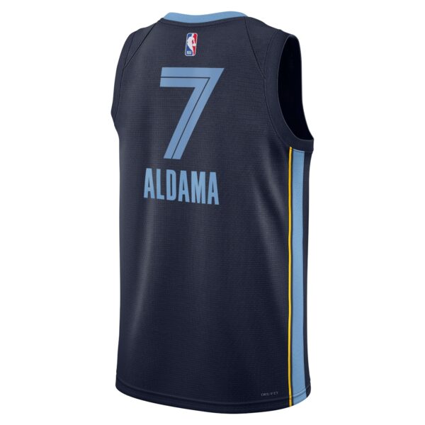 Memphis Grizzlies Nike Icon Edition Swingman Jersey – Navy – Santi Aldama – Unisex