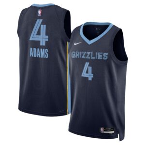 Memphis Grizzlies Nike Icon Edition Swingman Jersey - Navy - Steven Adams - Unisex