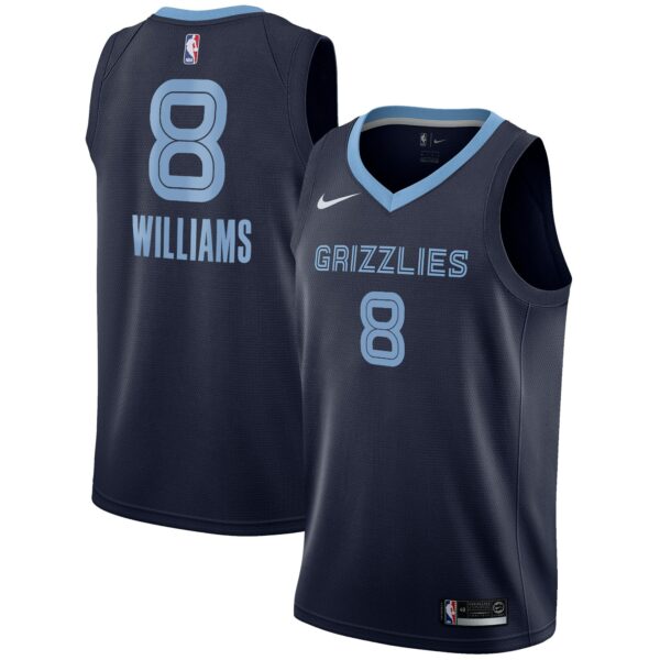 Memphis Grizzlies Nike Icon Edition Swingman Jersey – Navy – Zaire Williams – Unisex