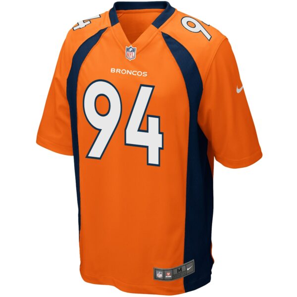 Mens Denver Broncos Demarcus Ware Nike Orange Game Jersey