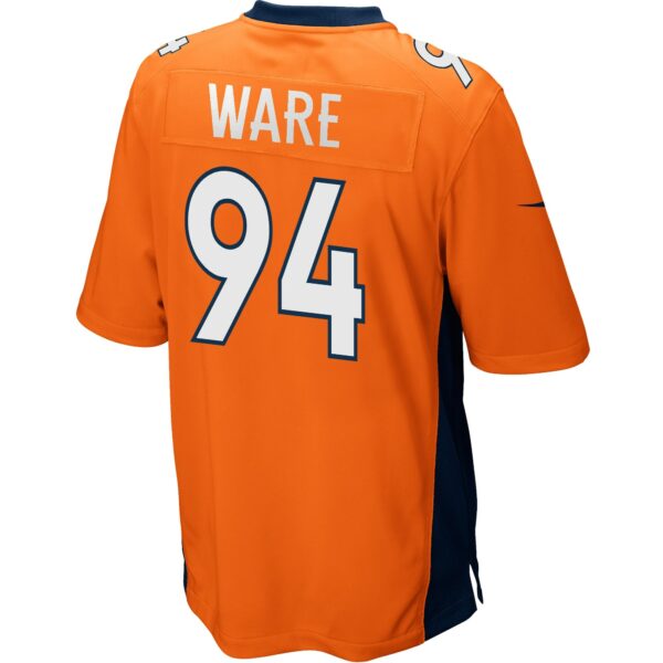 Mens Denver Broncos Demarcus Ware Nike Orange Game Jersey