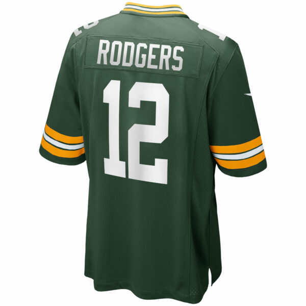 Men’s Green Bay Packers Aaron Rodgers Nike Green Game Player Jersey