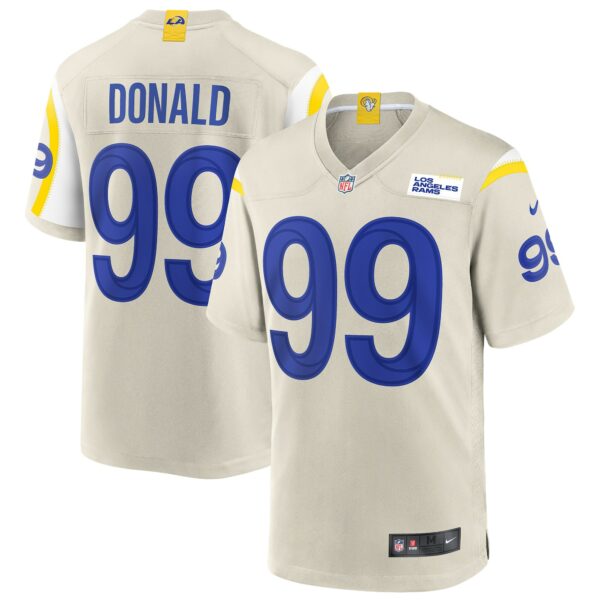 Men’s Los Angeles Rams Aaron Donald Nike Bone Game Jersey