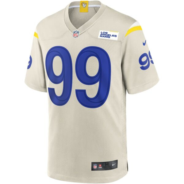 Men’s Los Angeles Rams Aaron Donald Nike Bone Game Jersey