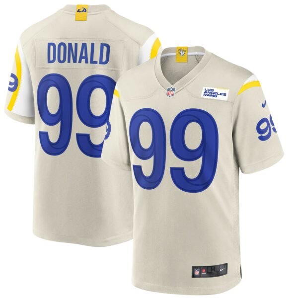 Men’s Los Angeles Rams Aaron Donald Nike Bone Player Game Jersey