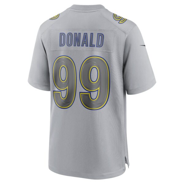 Men’s Los Angeles Rams Aaron Donald Nike Gray Atmosphere Fashion Game Jersey