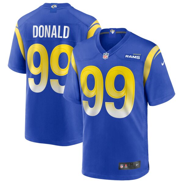 Men’s Los Angeles Rams Aaron Donald Nike Royal Game Player Jersey