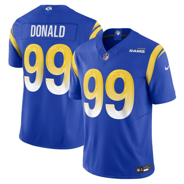 Men’s Los Angeles Rams Aaron Donald Nike Royal Vapor F.U.S.E. Limited Jersey