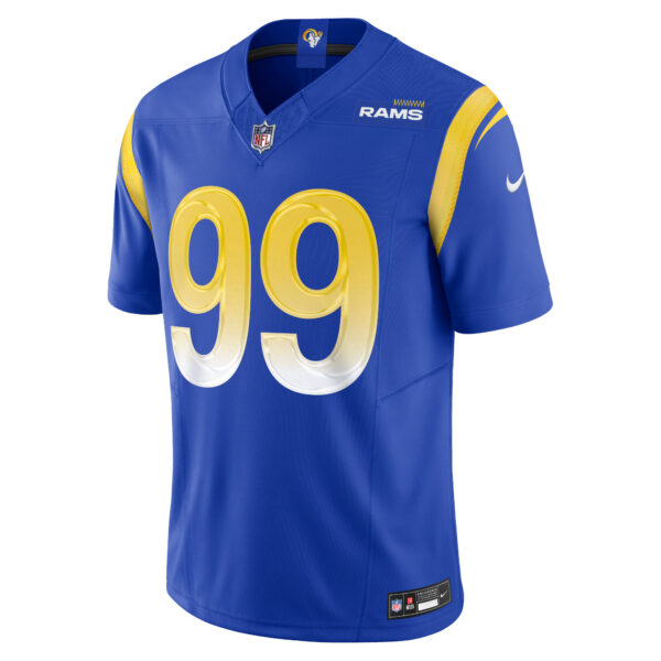 Men’s Los Angeles Rams Aaron Donald Nike Royal Vapor F.U.S.E. Limited Jersey