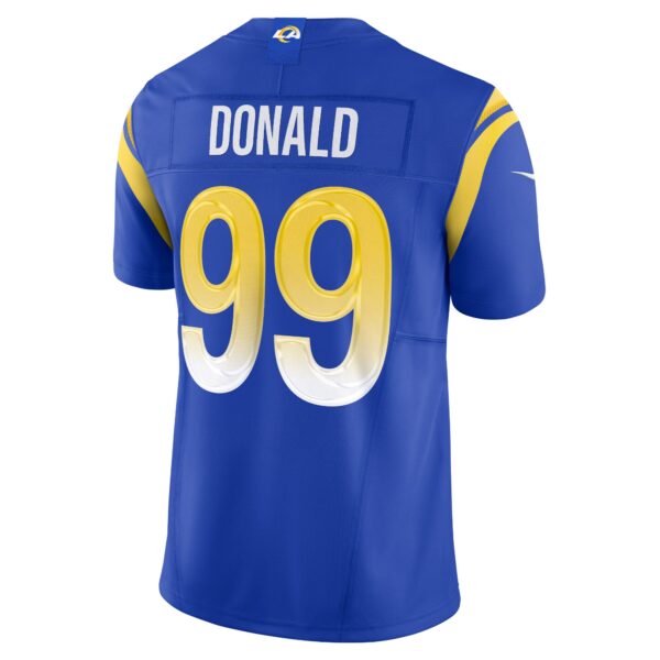 Men’s Los Angeles Rams Aaron Donald Nike Royal Vapor F.U.S.E. Limited Jersey