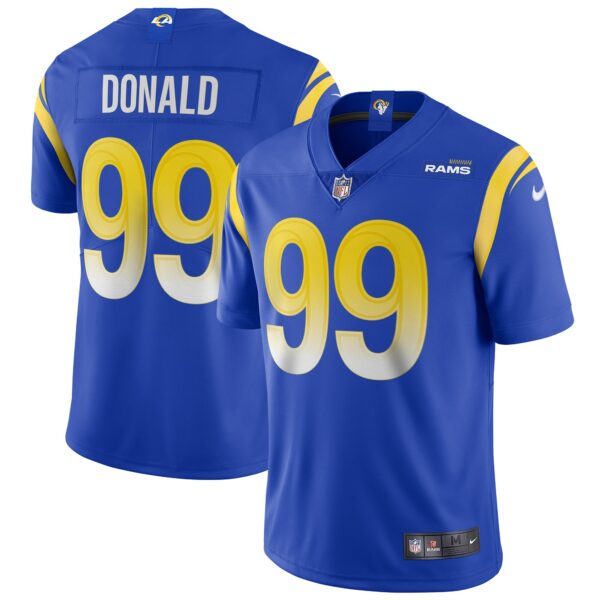 Men’s Los Angeles Rams Aaron Donald Nike Royal Vapor Limited Jersey