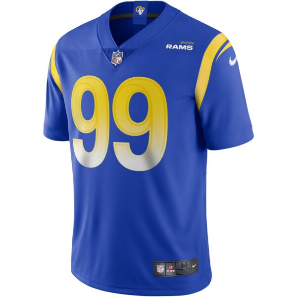 Men’s Los Angeles Rams Aaron Donald Nike Royal Vapor Limited Jersey