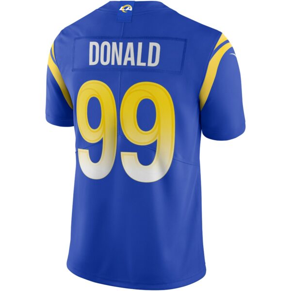 Men’s Los Angeles Rams Aaron Donald Nike Royal Vapor Limited Jersey