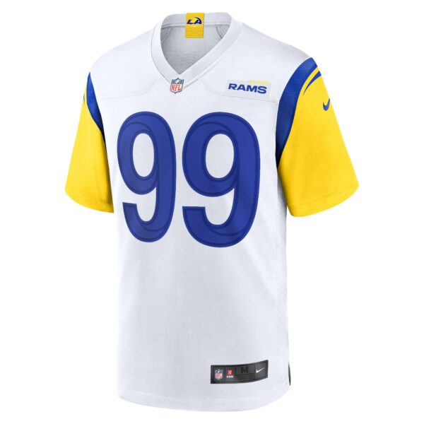 Men’s Los Angeles Rams Aaron Donald Nike White Alternate Player Game Jersey