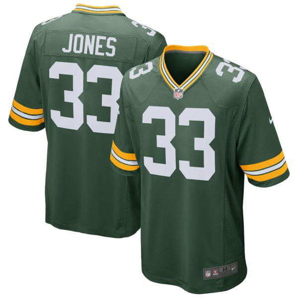 Men’s Green Bay Packers Aaron Jones Nike Green Game Jersey