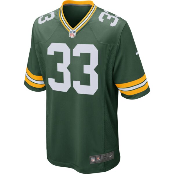 Men’s Green Bay Packers Aaron Jones Nike Green Game Jersey