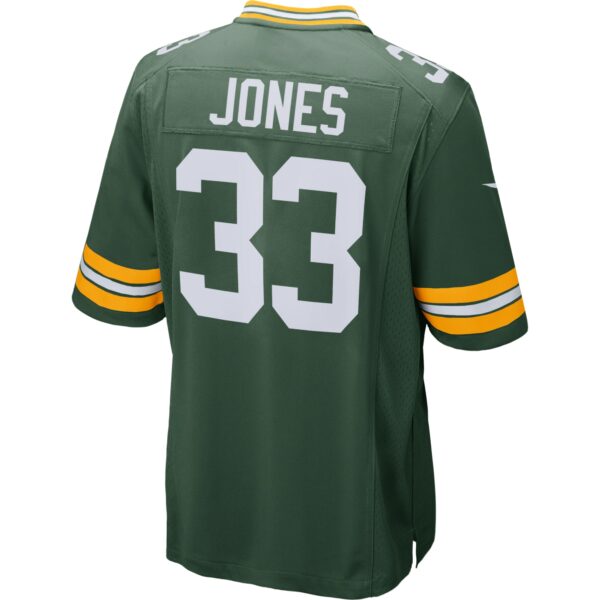 Men’s Green Bay Packers Aaron Jones Nike Green Game Jersey