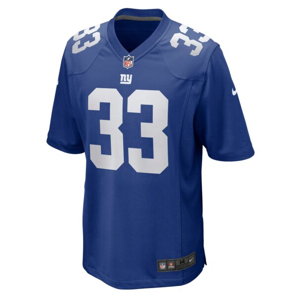 Men’s New York Giants Aaron Robinson Nike Royal Game Player Jersey