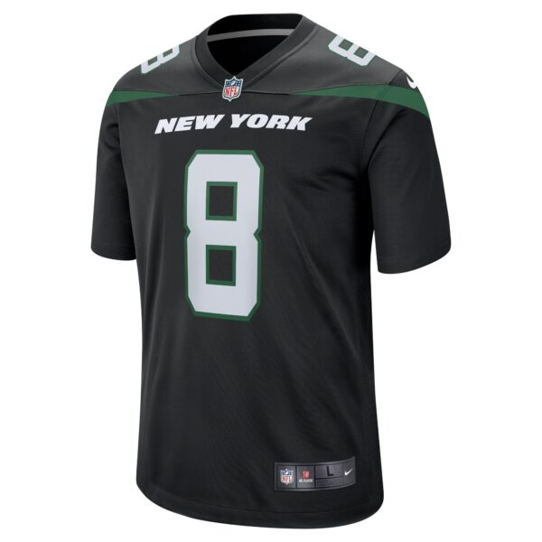 Men’s New York Jets Aaron Rodgers Nike Black Game Jersey