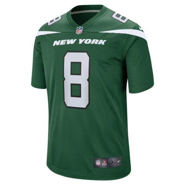 Men’s New York Jets Aaron Rodgers Nike Gotham Green Game Jersey