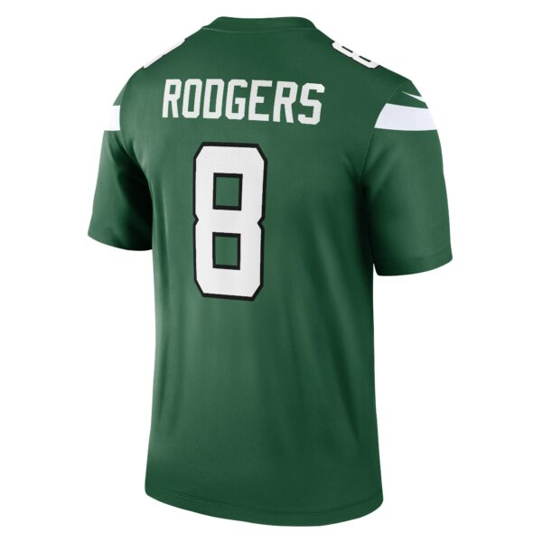 Men’s New York Jets Aaron Rodgers Nike Gotham Green Legend Player Jersey