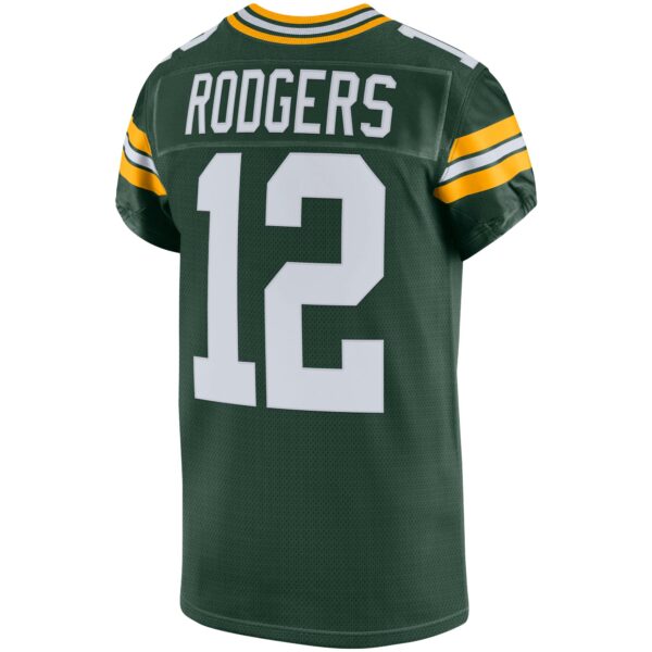 Men’s Green Bay Packers Aaron Rodgers Nike Green Vapor Elite Jersey