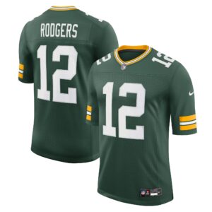 Men's Green Bay Packers Aaron Rodgers Nike Green Vapor Untouchable Limited Jersey