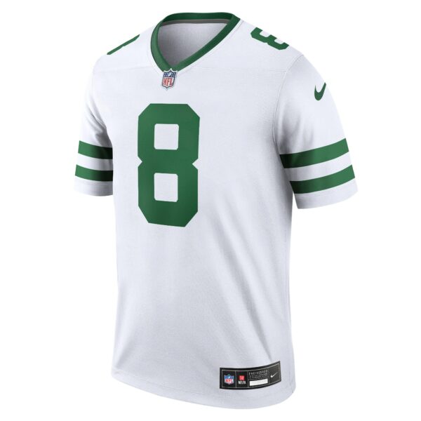 Men’s New York Jets Aaron Rodgers Nike Spotlight White Alternate Legend Player Jersey