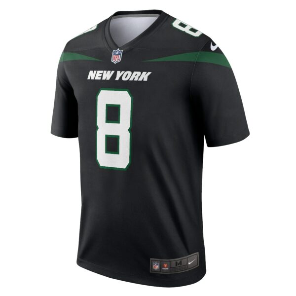 Men’s New York Jets Aaron Rodgers Nike Stealth Black Alternate Legend Player Jersey