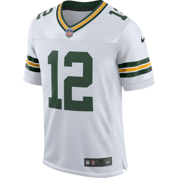 Men’s Green Bay Packers Aaron Rodgers Nike White Classic Elite Player Jersey