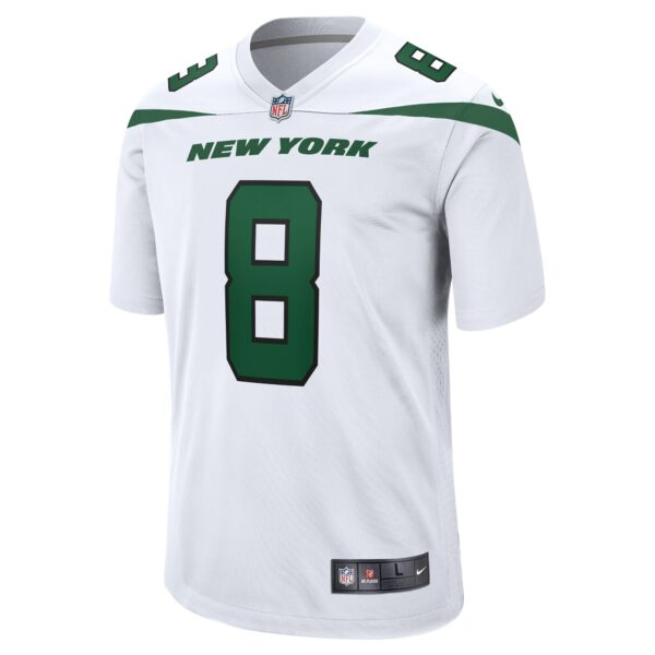 Men’s New York Jets Aaron Rodgers Nike White Game Jersey