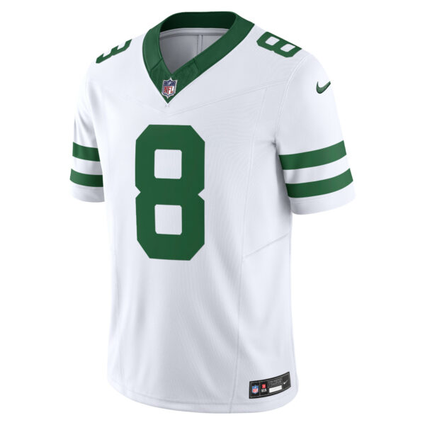 Men’s New York Jets Aaron Rodgers Nike White Vapor F.U.S.E. Limited Jersey