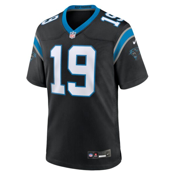 Men’s Carolina Panthers Adam Thielen Nike Black Game Player Jersey