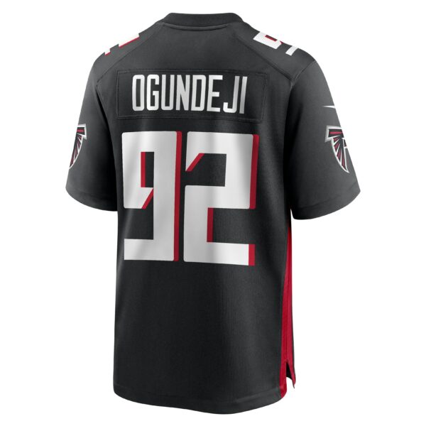 Men’s Atlanta Falcons Adetokunbo Ogundeji Nike Black Game Jersey