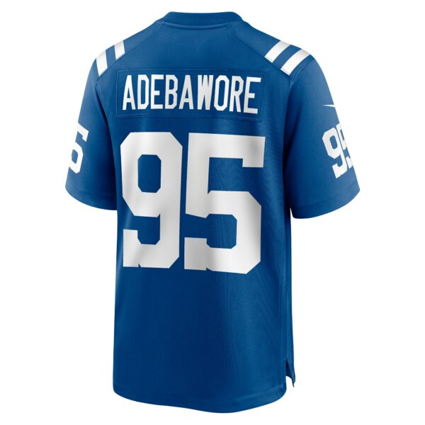 Men’s Indianapolis Colts Adetomiwa Adebawore Nike Royal Team Game Jersey