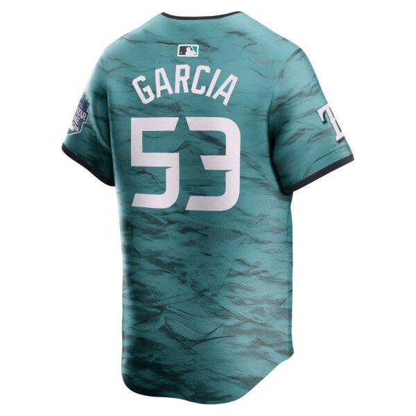 Men’s American League Adolis Garcia Nike Teal 2023 MLB All-Star Game Limited Player Jersey