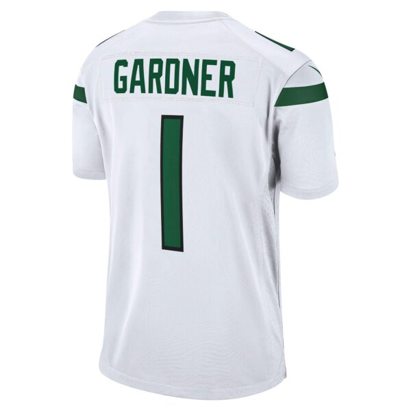 Men’s New York Jets Ahmad Sauce Gardner Nike White Player Game Jersey