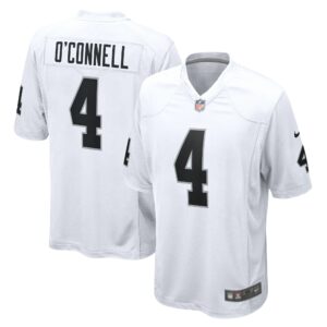 Men's Las Vegas Raiders Aidan O'Connell Nike White Game Jersey