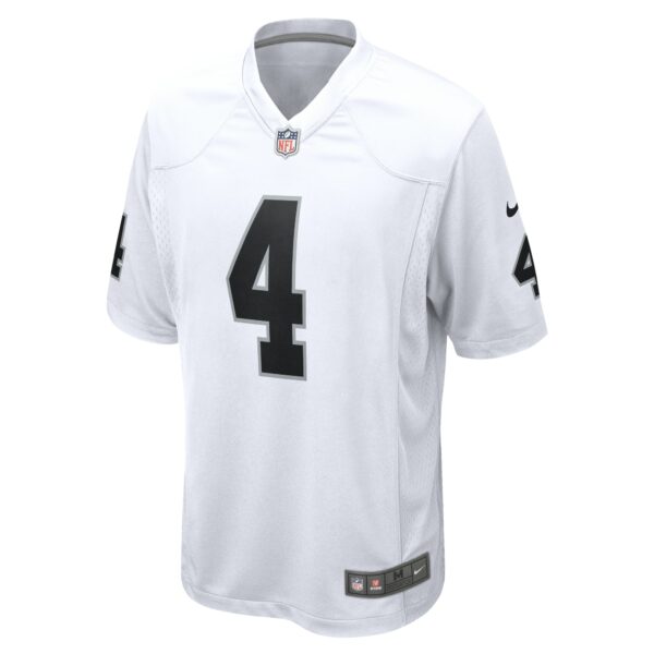 Men’s Las Vegas Raiders Aidan O’Connell Nike White Game Jersey