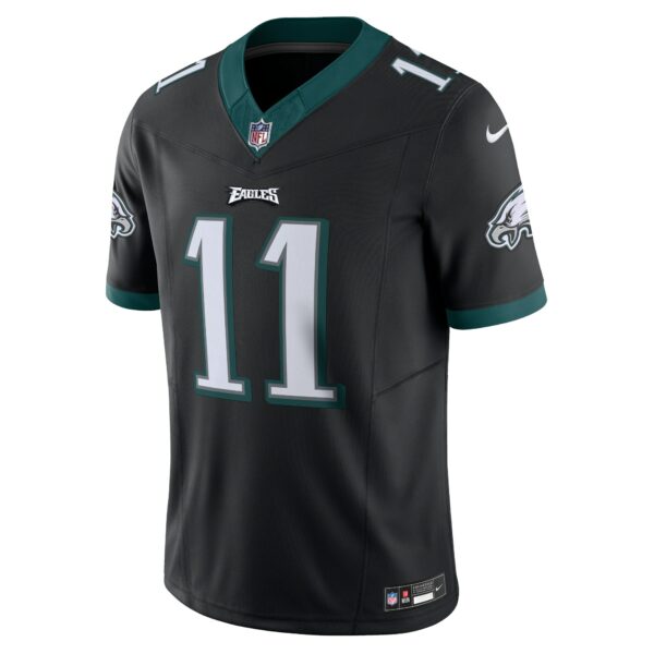 Men’s Philadelphia Eagles A.J. Brown Nike Black Vapor F.U.S.E. Limited Jersey